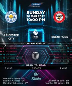 Leicester City vs Brentford