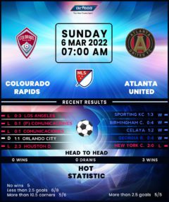 Colorado Rapids vs Atlanta United