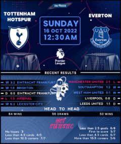 Tottenham Hotspur vs Everton