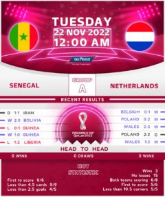 Senegal vs Netherlands