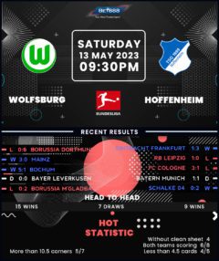 Wolfsburg vs TSG Hoffenheim