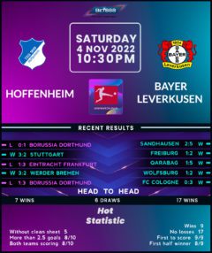 TSG Hoffenheim vs Bayer Leverkusen