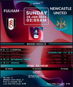 Fulham vs Newcastle United