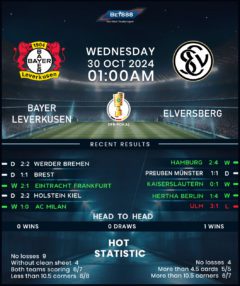 Bayer Leverkusen vs Elversberg